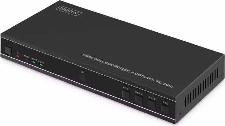 DIGITUS Video Wall Controller, 4 Displays, 4K/30Hz
