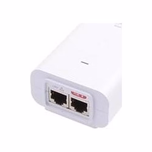 Ubiquiti U-POE - Gigabitový PoE injektor 48V/0.32A (15,4W) - bílý