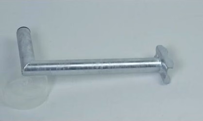 Držák antény na balkón, žárový zinek, délka 40cm
