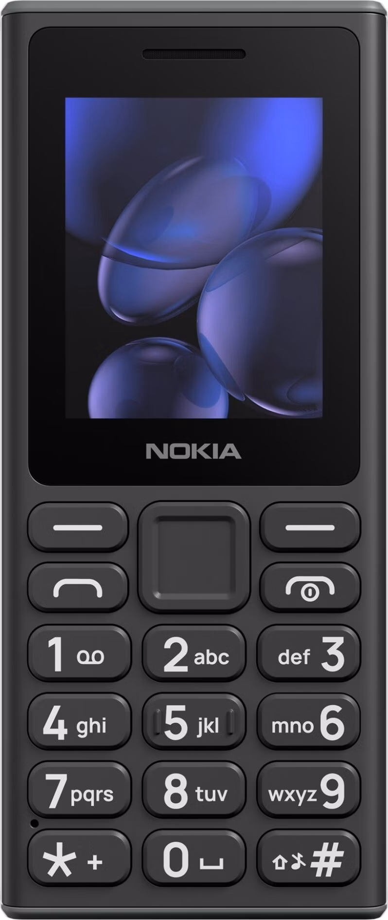 Nokia 105 Dual SIM, 2G, černá (2025), (CZ, SK, HU)