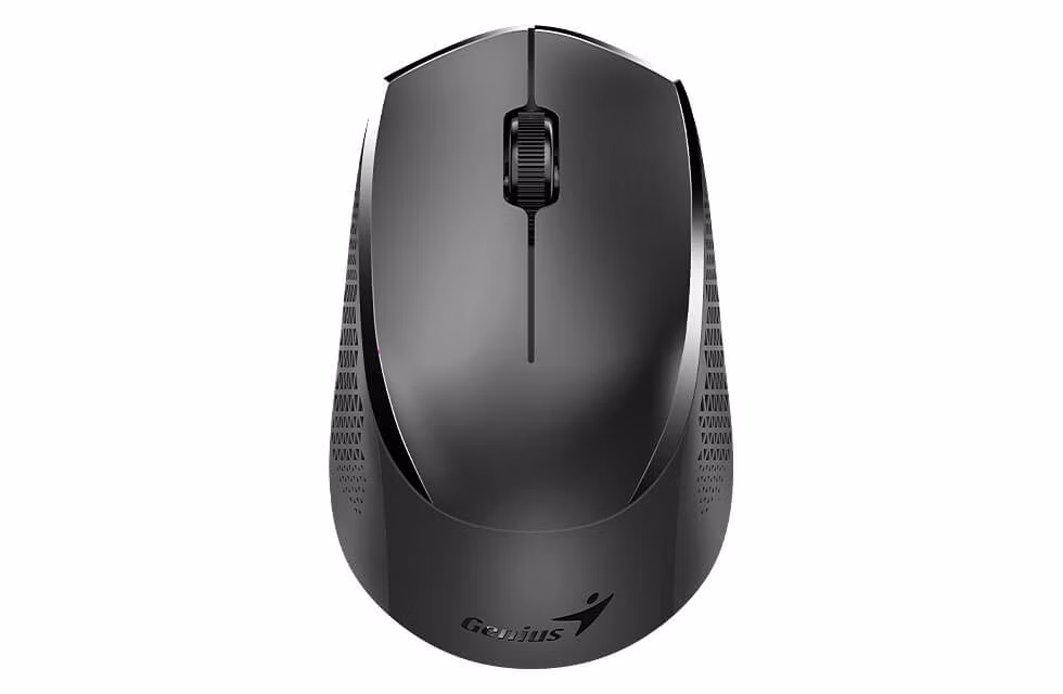 Genius NX-8000S , Myš, bezdrátová, optická, 1600dpi, 3 tlačítka, USB,tichá, černá