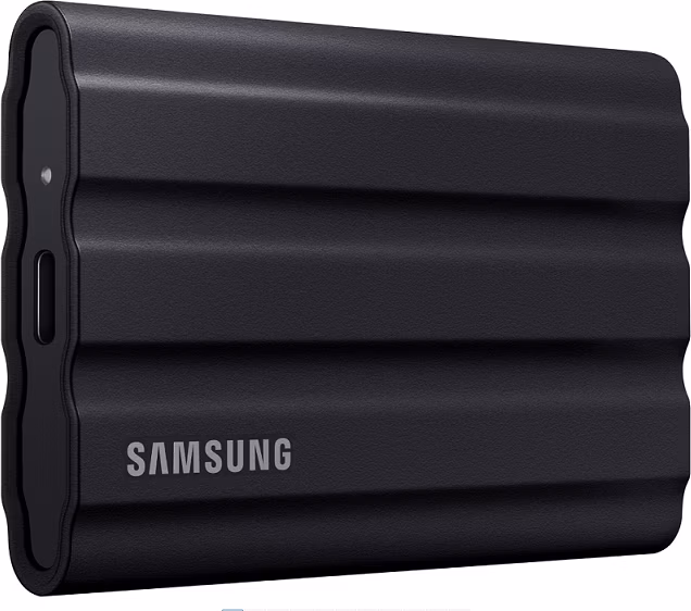 Samsung Externí SSD disk T7 Shield - 4 TB - voděodolný, prachuvzdorný, odolný pádu ze 3m, USB3.2 Gen2,stupen krytí IP65