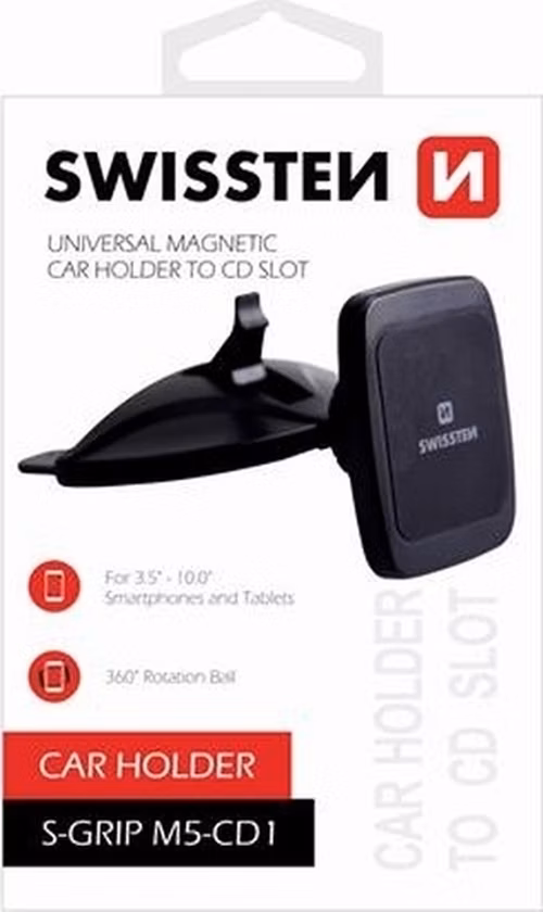 SWISSTEN MAGNETICKÝ DRŽÁK DO AUTA NA TABLET S-GRIP M5-CD1