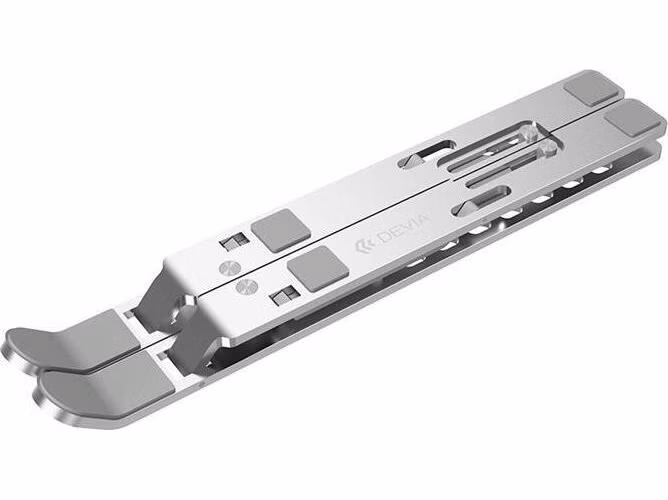 Devia Pro1 Multi-function Folding Stand For Tablet/Laptop - Silver