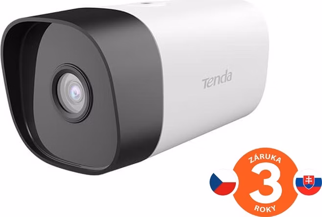 Tenda IT7-PRS-4 - Vonkajšia PoE 4Mpx kamera, OnViF, detekcia pohybu + zvuku, nočné videnie, mikrofón, H.265