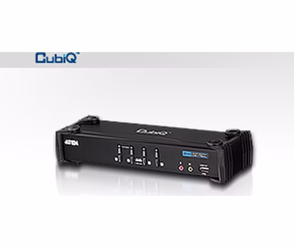 ATEN KVM switch CS-1764A DVI, 4PC, 2xUSB hub, Audio