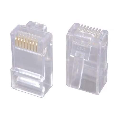 Solarix konektor RJ45 CAT5E UTP 8p8c nestíněný neskládaný na licnu KRJ45/5, 100ks v balení, cena za KS
