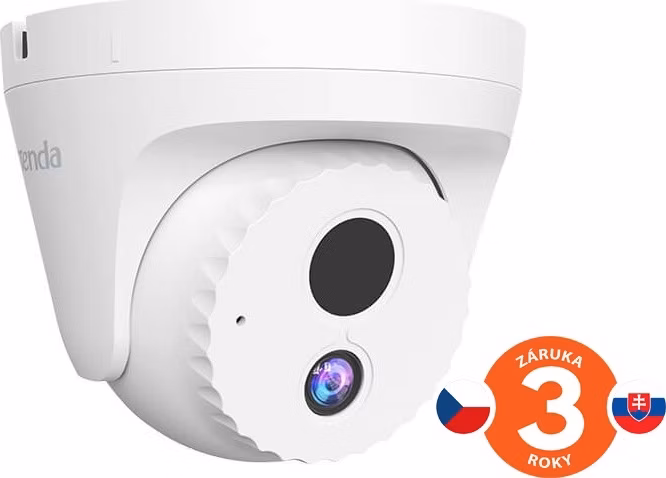 Tenda IC7-PRS-4 - Venkovní PoE 4Mpx Dome kamera, OnViF, detekce pohybu+zvuku, noční vidění, H.265