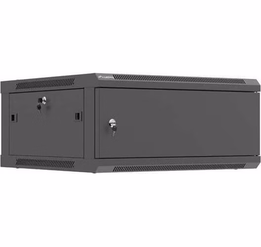 LANBERG INSTALAČNÍ SKŘÍŇ 19" 4U 600X600 ČERNÉ KOVOVÉ DVEŘE (PLOCHÉ BALENÍ)