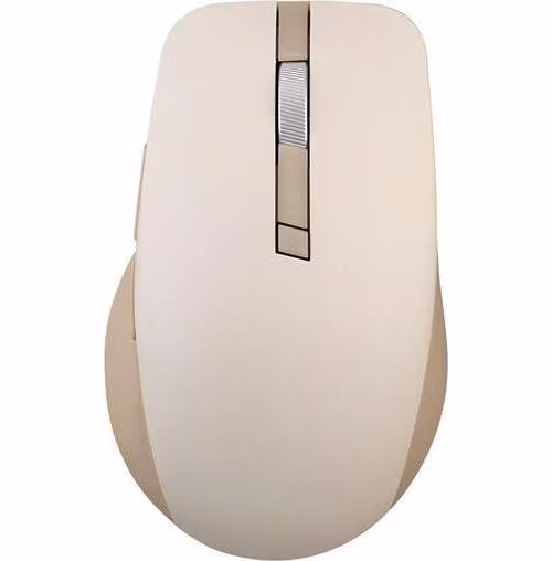 ASUS MOUSE SmartO MD200 SilentPlus béžová- optická bezdrôtová myš;;BT+2.4GHZ