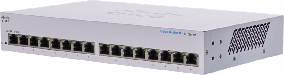 Cisco CBS110-16T-EU 16-port GE Unmanaged Switch