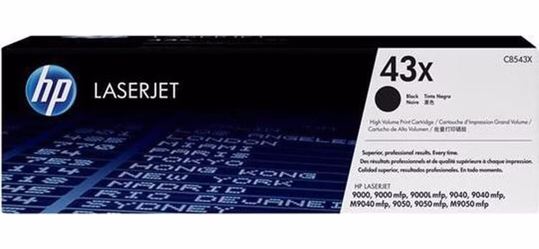 HP toner 43X/Black/30 000 stran