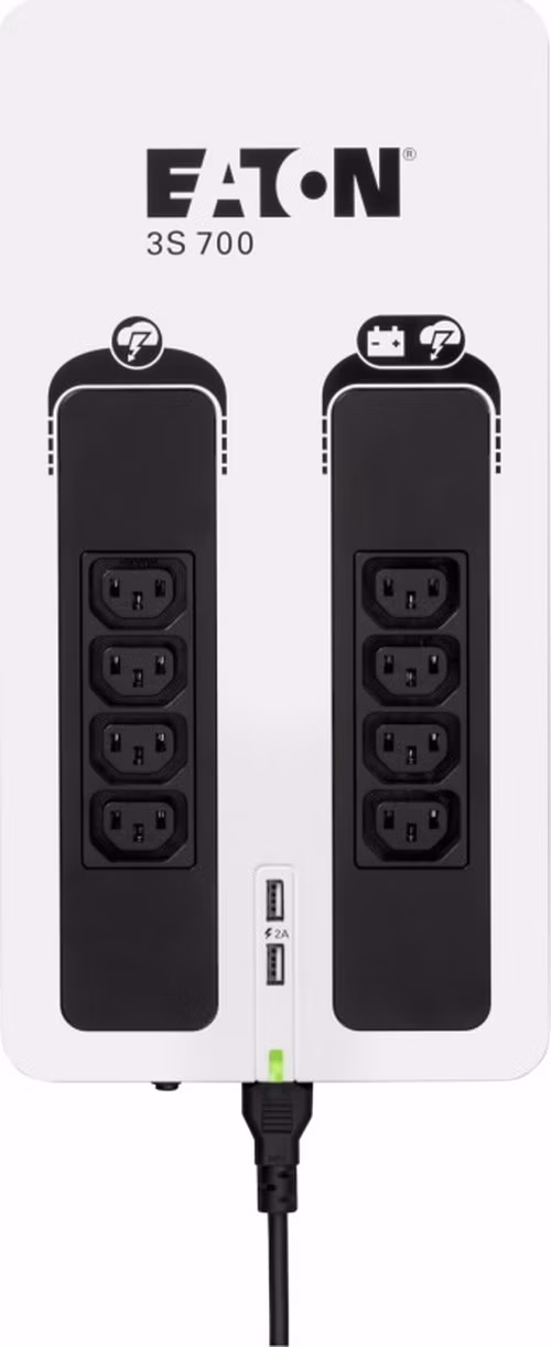 EATON UPS 1/1fáza, 700VA - 3S 700 IEC (Off-Line)