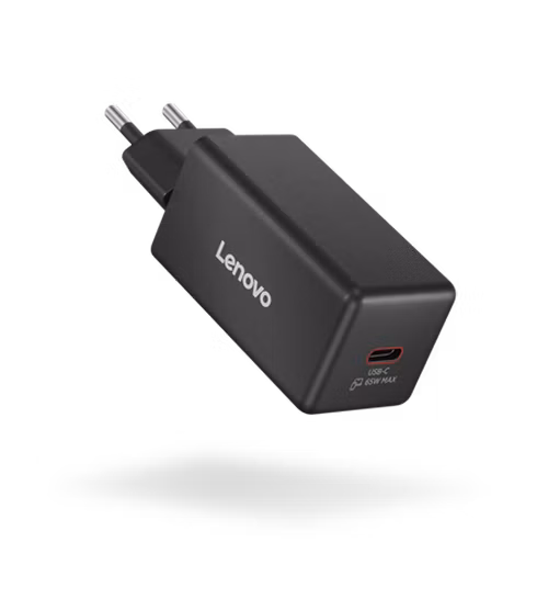 Lenovo 65W PD, GaN Charger, 1x USB-C, 2m kabel