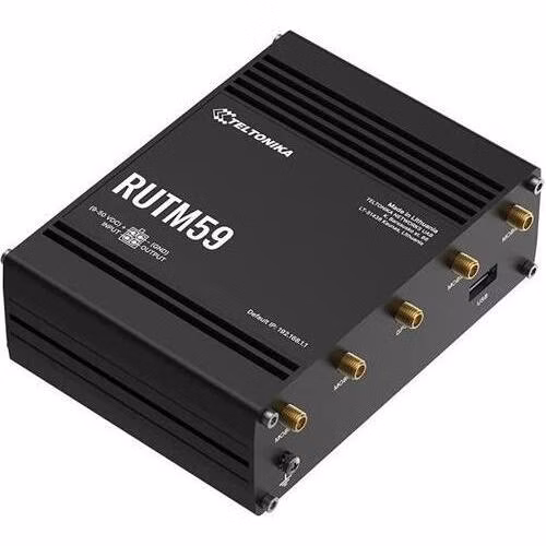 Teltonika RUTM59 Průmyslový 5G Router, GPS