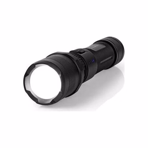 Nedis LTRR10WBK - Svítilna LED | 10 W | 1000 lm | IPX4 | Dobíjecí | černá barva