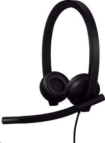 Logitech® H570e USB Headset Stereo (Teams version) headset - BLACK - USB-A