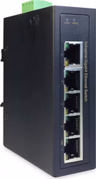 DIGITUS Professional Industrial 5-Port Gigabit Switch