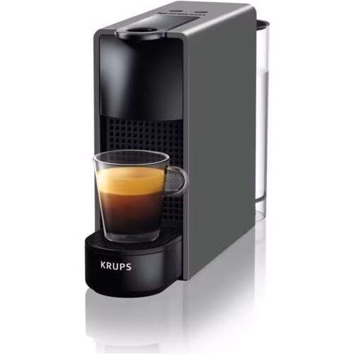 Krups XN110B Nespresso Essenza Mini, kapslový, šedá