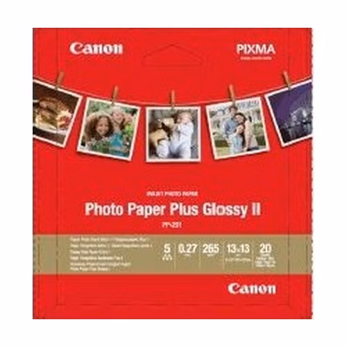 Canon fotopapír PLUS PP-201 - Square 9x9cm (3,5x3,5inch) 20 listů - lesklý