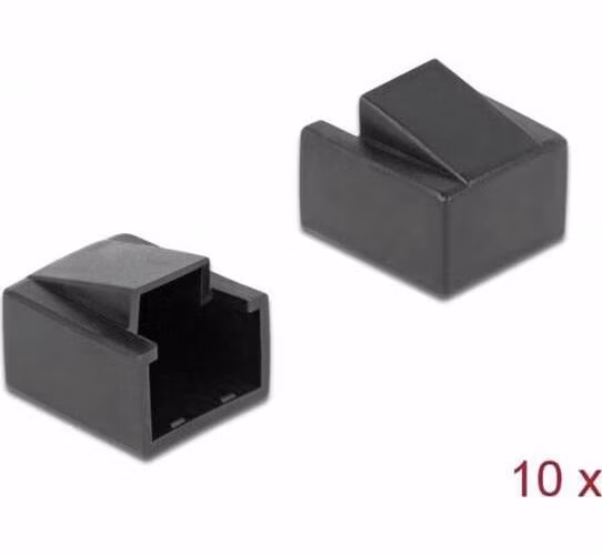 Delock Prachová záslepka pro RJ45 samec 10 kusů