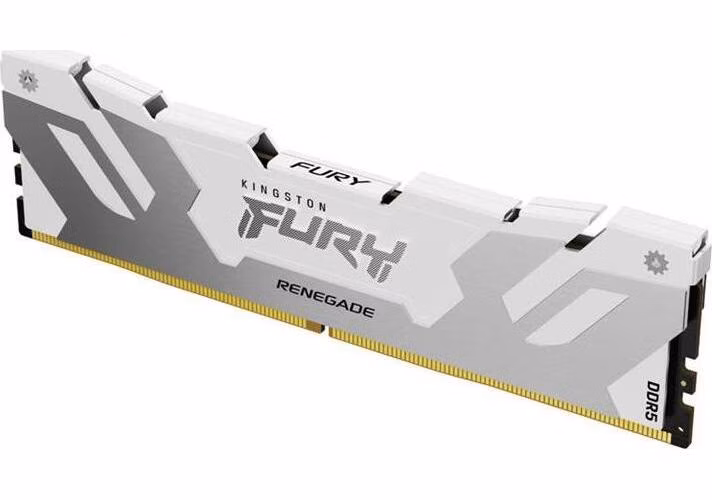 KINGSTON 16GB 7600MT/s DDR5 CL38 DIMM FURY Renegade White XMP