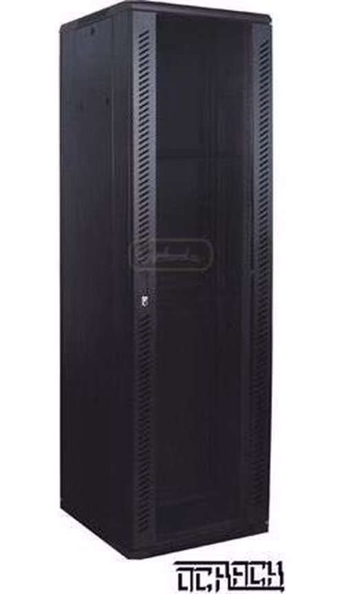 OCRACK 19" OCC-30U-66SBK rozvaděč stojanový 30U/600x600 skleněné dveře