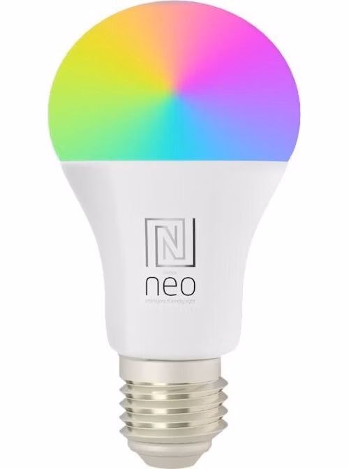 IMMAX NEO LITE SMART žárovka LED E27 14W RGB+CCTbarevná a bílá, stmívatelná, Wi-Fi, Beacon, TUYA
