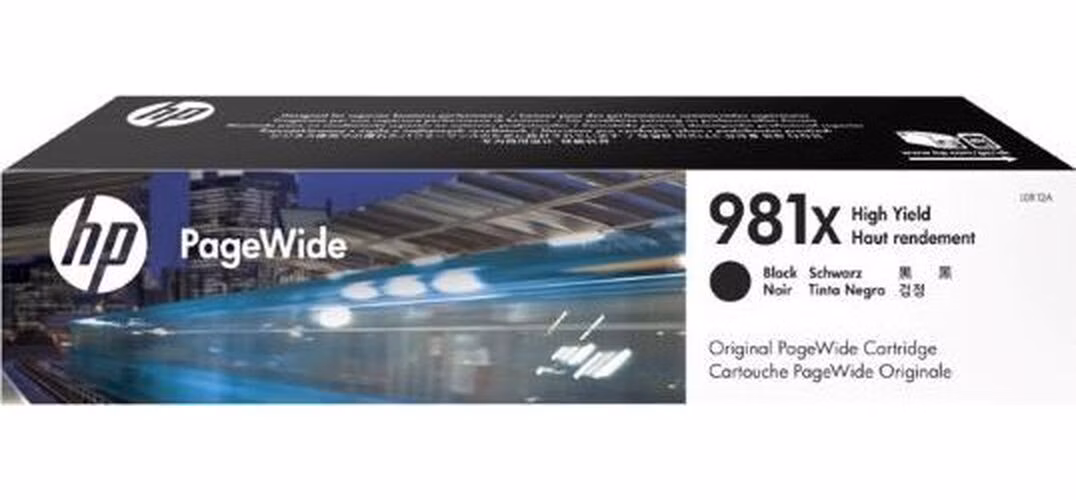 HP PageWide Cartridge 981X/Black/11 000 stran