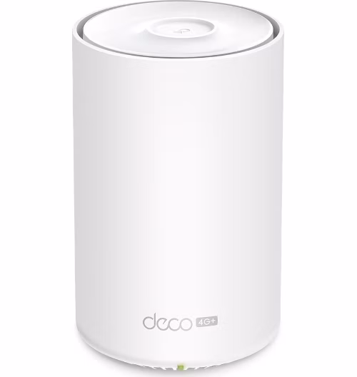 TP-Link Deco X50-4G(1-pack) - LTE 4G+ CAT6 modem a AX3000 Wi-Fi 6 Mesh systém pro pokrytí celé domácnosti - HomeShield -