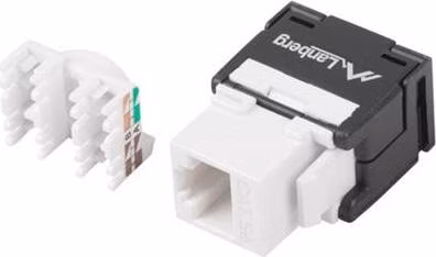 LANBERG KEYSTONE TOOLLESS MODULE RJ45->LSA CAT.5E UTP 180°