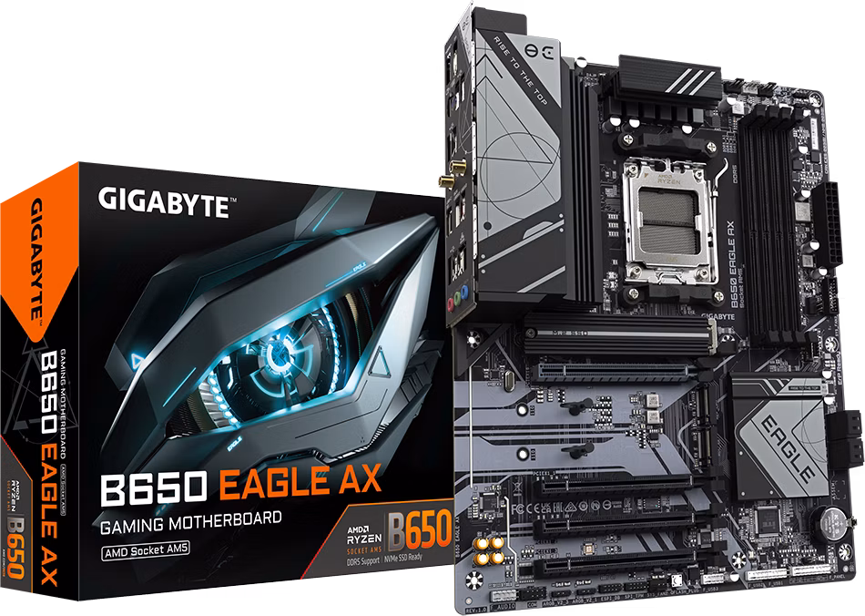 Gigabyte B650 EAGLE AX, AMD B650, AM5, 4xDDR5, ATX