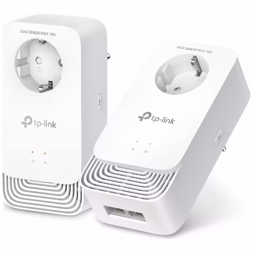 G.hn2400 Passthrough Powerline Kit SPEED: 1428 Mbps Powerline SPEC: Maxlinear CPU, G.hn, 2× Gigabit Ports FEATURE: Plug