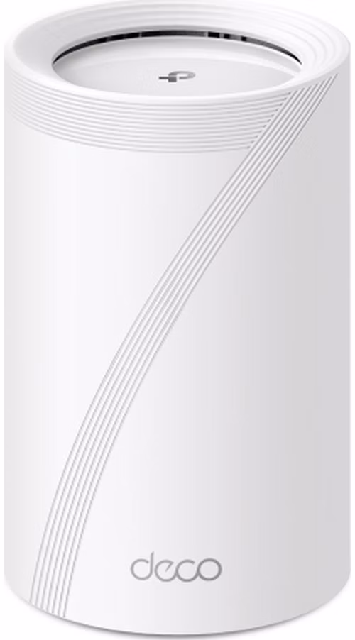 TP-Link Deco BE65(1-pack) BE9300 Třípásmový systém Mesh WiFi 7 pro celou domácnost, 4x 2.5GLAN, USB, 2,4/5/6GHz, HomeShi