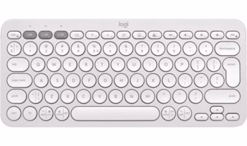 Logitech® K380s Pebble Keys 2 - TONAL WHITE - SK/CZ - BT