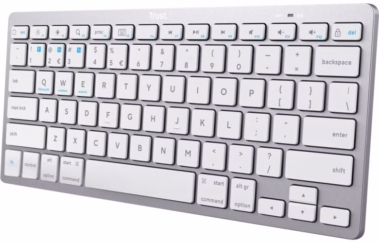 TRUST bezdrátová klávesnice BASICS Wireless Bluetooth keyboard