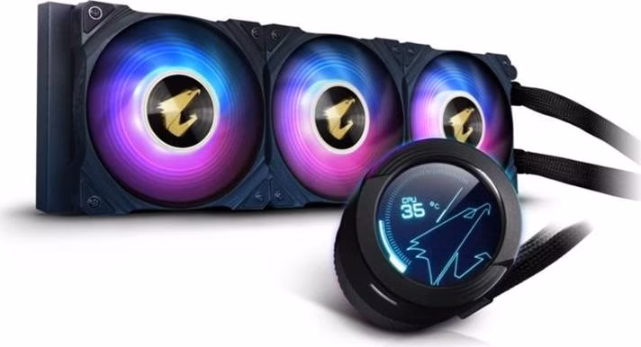 GIGABYTE CPU vodní chladič AORUS WATERFORCE X 360