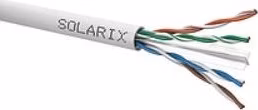 BAZAR - Instalační kabel Solarix UTP, Cat6, drát, PVC, box 305m SXKD-6-UTP-PVC - Poškozený obal (Komplet)