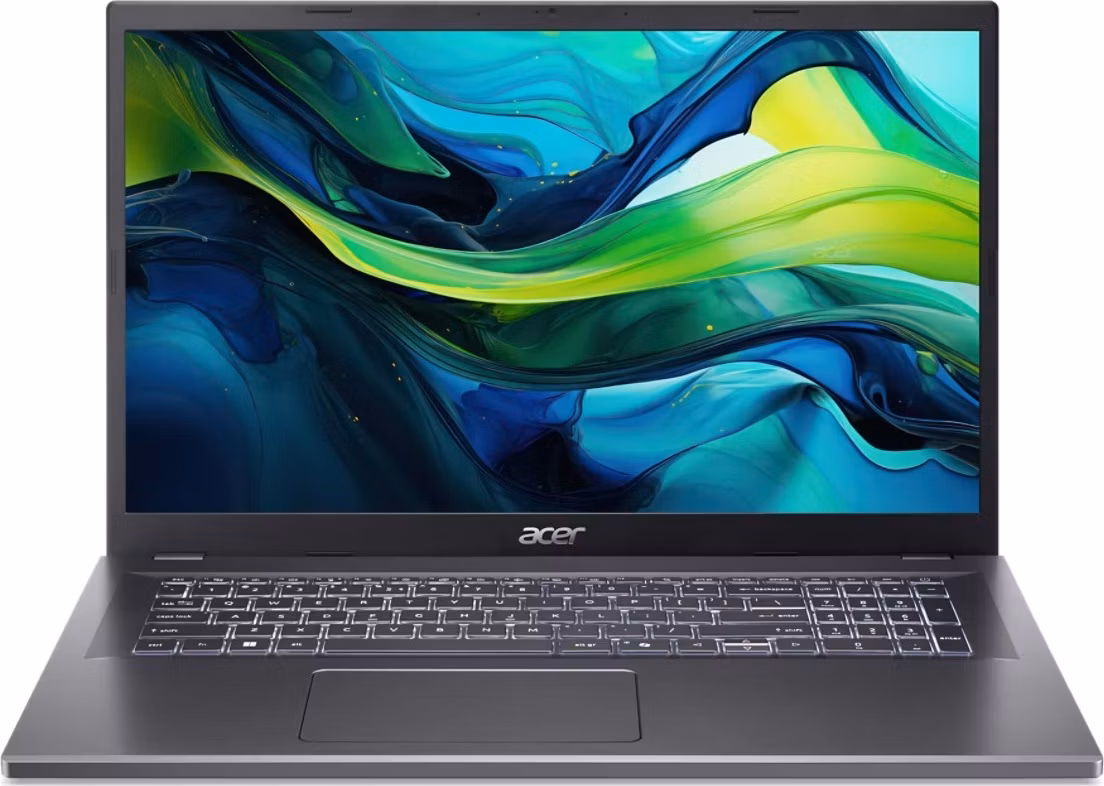 ACER NTB Aspire 17 (A17-51M-50KT),Core 5 120U,17.3"FHD,16GB,512GB SSD,Intel Graphics,Linux,Gray