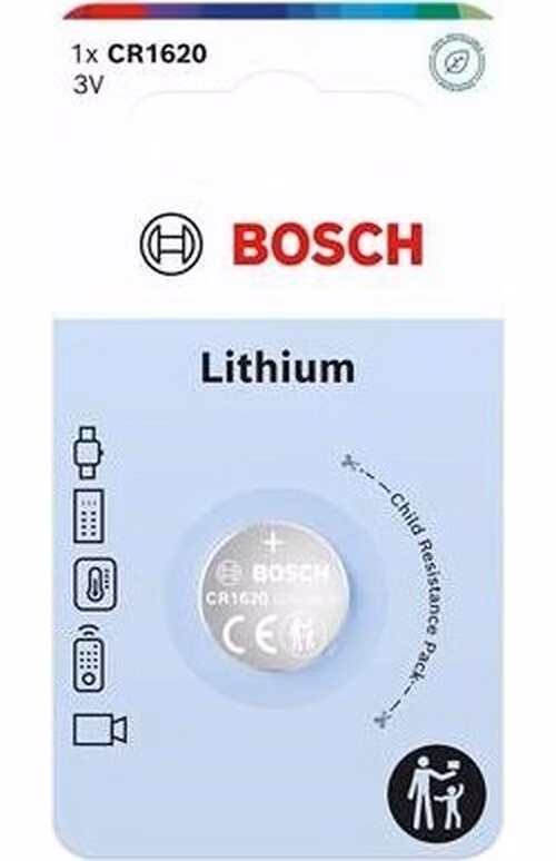 Bosch CR1620B1/00 Lithium (Blistr 1 ks)