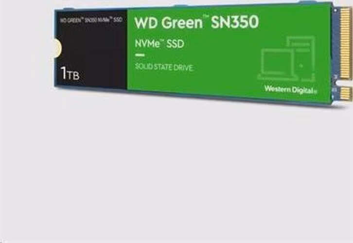 WD GREEN SSD NVMe 1TB PCIe SN350, Gen3 8GB/s, (R:3200/W:2500 MB/s)