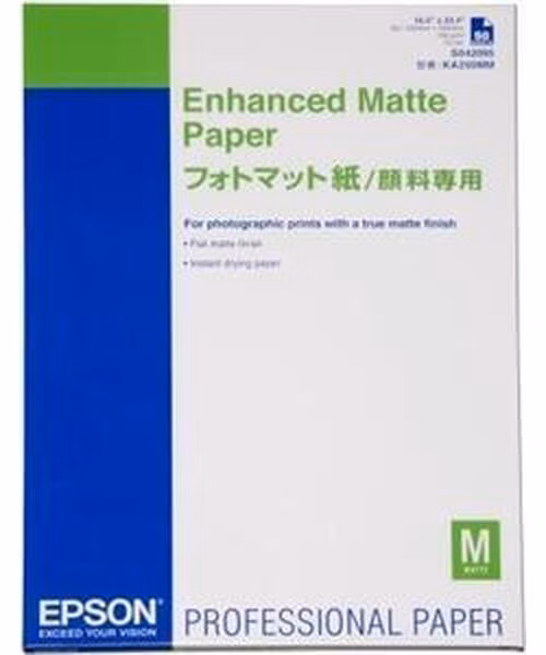 Enhanced Matte Paper, DIN A2, 189 g/m², 50 Blatt