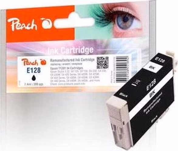 PEACH kompatibilní cartridge Epson T1281, Black, 7,4 ml