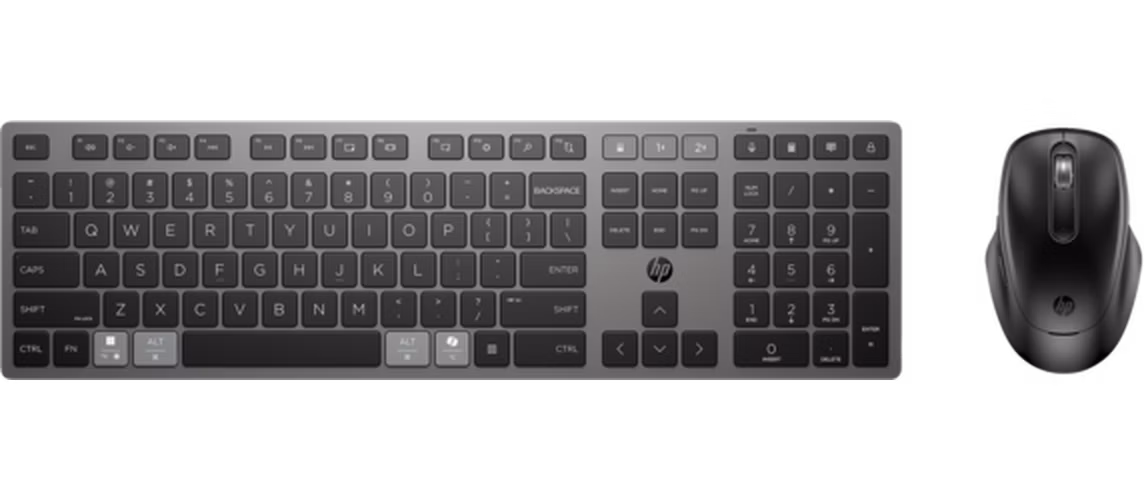 HP Kombinovaná nabíjecí bezdrátová klávesnice a myš HP 720 pro více zařízení
