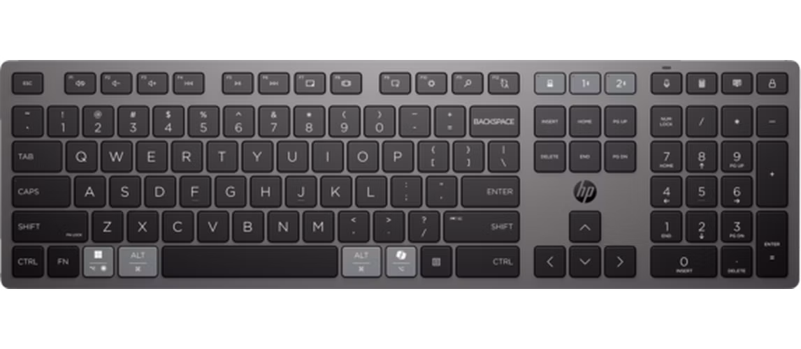 HP Nabíjecí bezdrátová klávesnice HP 720 pro více zařízení