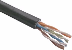 PLANET kabel UTP, drát, 4pár, Cat5e, PE+PVC venkovní dvouplášť, Planet Elite, Dca (balení 305m)