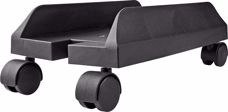 Nedis CSTD101BK - Stojan pro PC | Full Motion / nastavitelná šířka | 14.5 - 24.2 cm | 20 kg | Plast / Kov | Černá