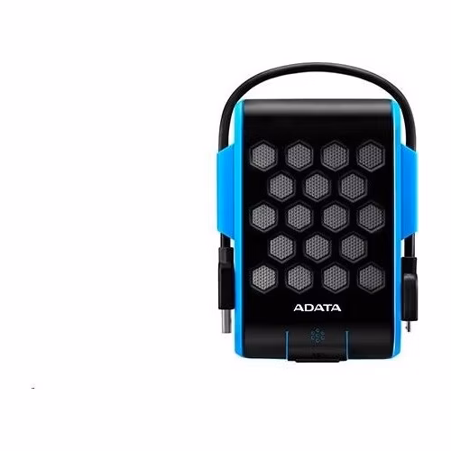 Externý pevný disk ADATA 2TB 2,5" USB 3.1, DashDrive™ Durable HD720, G-senzor, modrý, (gumový, odolný voči vode/nárazom)