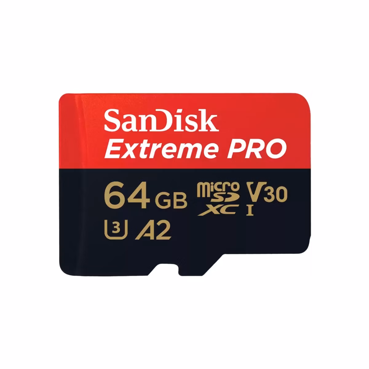 SanDisk Extreme PRO microSDXC 64GB / A2 C10 V30 UHS-I U3 / 200MB/s &amp; 90MB/s / SD Adaptér + 2 years RescuePRO