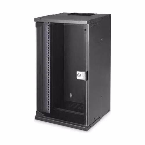 DIGITUS DN-49105 Nástěnná skříň 12U, SOHO PRO, nesmontovaná, 10", 595 x 315 x 300 mm, černá (RAL 9005)